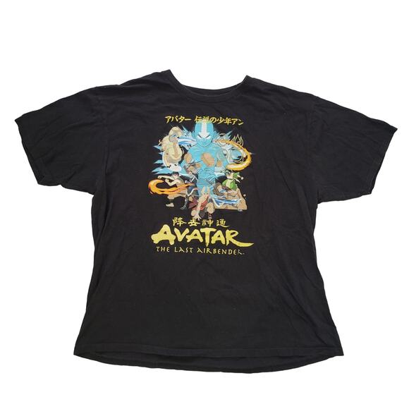 Avatar The Last Airbender	Size	2XL	Men's Anime T-Shirt Casual Nerd Geek Love - Picture 1 of 6